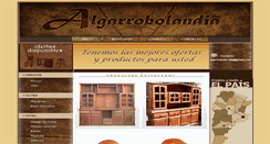 Desktop Screenshot of algarrobolandia.com.ar