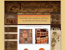 Tablet Screenshot of algarrobolandia.com.ar